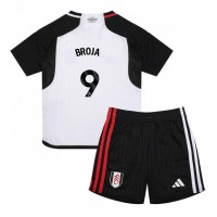 Dětský fotbalový dres Fulham Armando Broja #9 2023-24 Domácí Krátký Rukáv (+ trenýrky)